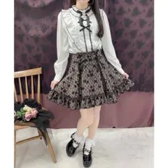 ROJITA 総レースウエストレースアップスカート