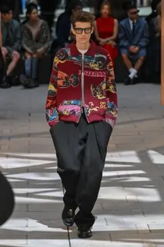 sacai 2025SS Car Race Print Knit Blousonのサムネイル