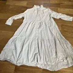 sm2長袖シャツワンピース