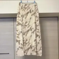 プリーツスカート ウエストゴム Fサイズ