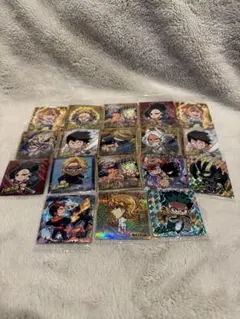 ウエハースシール90枚まとめ売り　鬼滅ハイキューエヴァワンピースヒロアカ