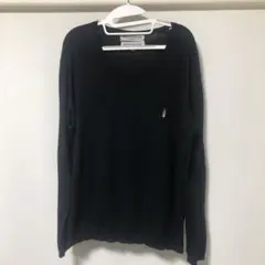 WACKO MARIA ワコマリア 長袖 刺繍 ニット セーター ワンポイント