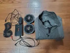 Linxas 空調服 ベスト ファン バッテリーセット　GERRY LL 洗替え Linxas 空調服 ベスト ファン バッテリーセット GERRY LL 洗替え