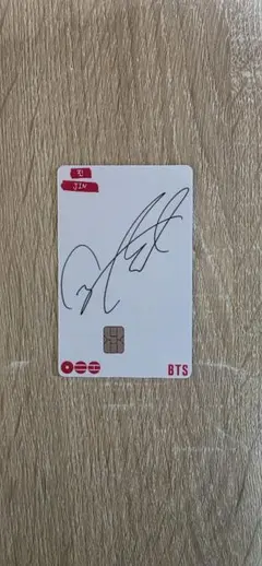 BTS NAMANEカードARIRANG JIN ジン