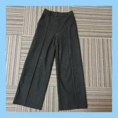 uniqlo ブラッシュドジャージーワイドパンツ m