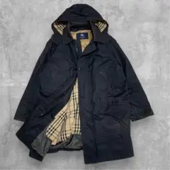 バーバリーロンドン モッズコート ダウンベストライナー ノバチェック L