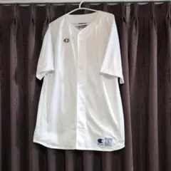 Champion ベースボールシャツ L　DOUBLE　DRY