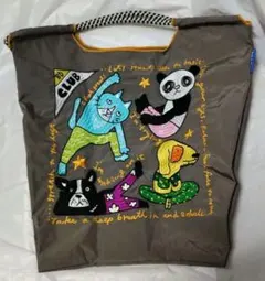 動物イラスト トートバッグ　Mサイズ