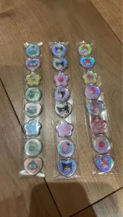 おはじきシール　サンリオ