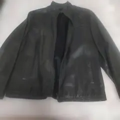 dual ブラックレザー ジャケットのサムネイル