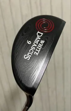 美品オデッセイ　34インチ ホワイトダマスカス♯9 ブラック　パター 美品オデッセイ 34インチ ホワイトダマスカス♯9 ブラック