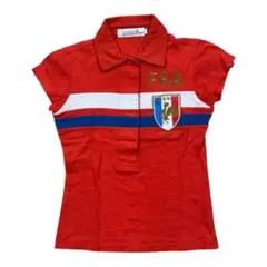 ルコックスポルティフ　ゴルフ　ポロシャツ　半袖　ロゴ刺繍　M