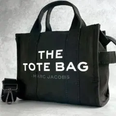 ✨美品✨マークジェイコブス　トートバッグ　2way キャンバス　ブラック
