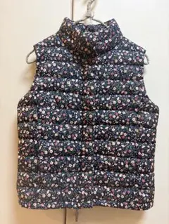 ラルフローレン　花柄ダウンベストM（8-10） 美品