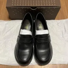 新品Belle&Sofa やさしい靴工房　ローファー　24.5cm ブラック　黒