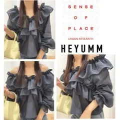 SENCE OF PLACE バイ アーバンリサーチ＊ HEYUMM＊ブラウス