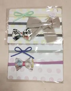 【未使用品】リボンヘアバンド 5点セット　ベビー、キッズ