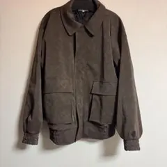 33Degrees ブルゾン ブラウン レザー ブルゾン ブラウン M