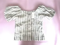 レディース　トップス　バルーンスリーブ　M