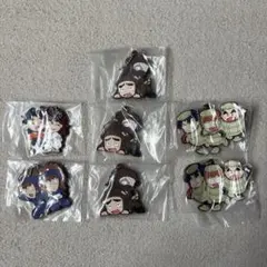忍たま乱太郎　キャラクター　ラバーストラップ　4種7点