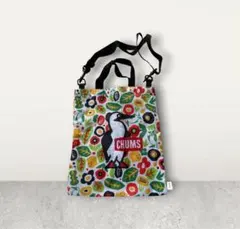 ✨️送料無料✨️CHUMS チャムス ミニショルダーエコバックマルチカラー十六茶