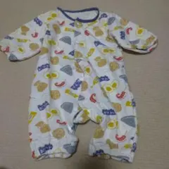 アカチャンホンポ　ベビー　ロンパース　60 70 おでん柄　キルト　厚手