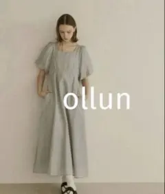 OLUN フロントシャーリングワンピース - メルカリ
