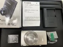 Canon キャノン IXY 650 シルバー 動作品 バッテリー・充電器付 - メルカリ