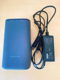 docomo 5G HR01 無線LANルーター グレー 本体