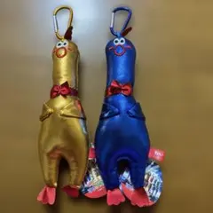 コケコケ！チキンやろう マスコット ギラギラギラーズ 【ゴールド ＆ ブルー】のサムネイル