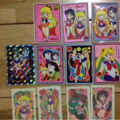 値下げ中未使用セーラームーンシール七枚と、転写シート4枚セット レアグッズ