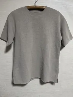 GLOBAL WORK ワッフルTシャツ　ベージュ