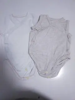 UNIQLO ベビー メッシュ ボディスーツ 60cm 2枚セット
