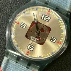 Swatch スウォッチ クォーツ腕時計 スケルトン レトロ ヴィンテージのサムネイル
