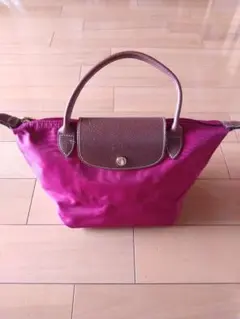 ロンシャン　プリアージュS　ボルドー　ナイロンバッグ