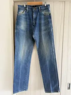 Wrangler ストレートデニムパンツ 美品 ワイド アメカジ シティボーイ 