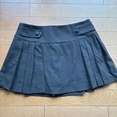 ブラック プリーツスカート キュロット　値下げのサムネイル
