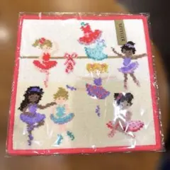 新品未使用品　FEILERフェイラーのタオルハンカチ バレリーナです♪