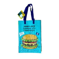 新品★Trader Joe's エコバッグ ハンバーガー コネチカット 州限定