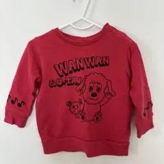 いないいないばあっ！ワンワン・うーたんトレーナー 90cmピンク