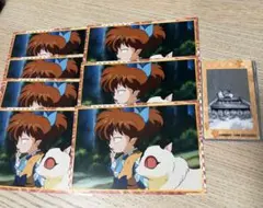 犬夜叉　七宝　サンライズワールド　ポストカード　アクリルカード　8枚セット
