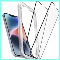 19-38 全面保護ガラスフィルム iPhone 13 Pro MAX 2枚