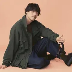 GU オーバーサイズ ユーティリティ ナイロン ブルゾン M