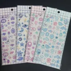 正規品　カミオジャパン　ビーズノアトリエシール　４枚セット