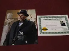 名探偵ポワロ デビッド・スーシェ氏 直筆サイン