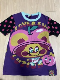 LOVE REVOLUTION キッズ Tシャツ パープルのサムネイル