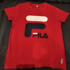 FILA キッズ Tシャツ レッド 100cmのサムネイル