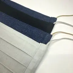 しろくーま様 オーダー品です♡プリーツ型 ハンドメイドマスク♡