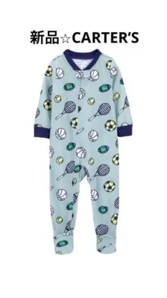 CARTER’S 新品カバーオール 足つき 長袖