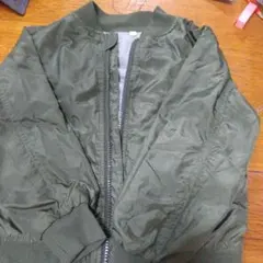 キッズ MA-1 ブルゾン カーキ 120cm